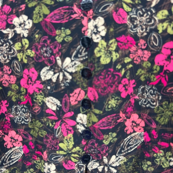 CJ Banks floral 90s ankle dress illusion Y2K modest casual business 16W plus - Picture 5 of 9